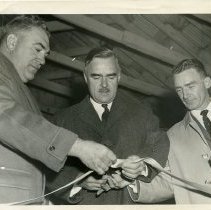 Charles McEwen, John Robarts, and Ken Grey